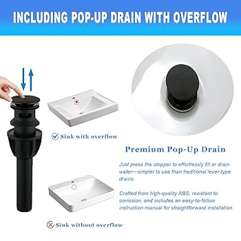 瀑布40 TRIPHIL Waterfall Bathroom Faucets with 3 Mode Pull Down